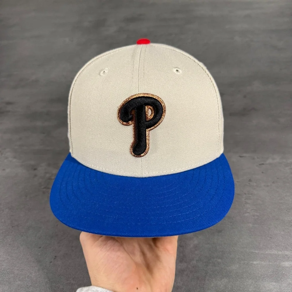 Hat Club Philadelphia Phillies Hat Stone Blue‎ Black Copper Metallic Exclusive